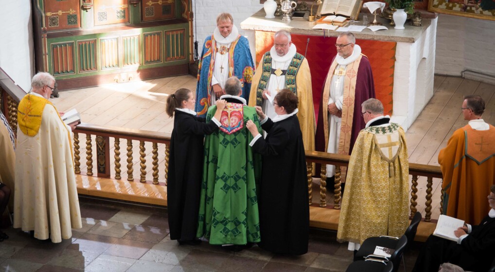 Henrik Wigh Poulsen bispevies i Aarhus Domkirke