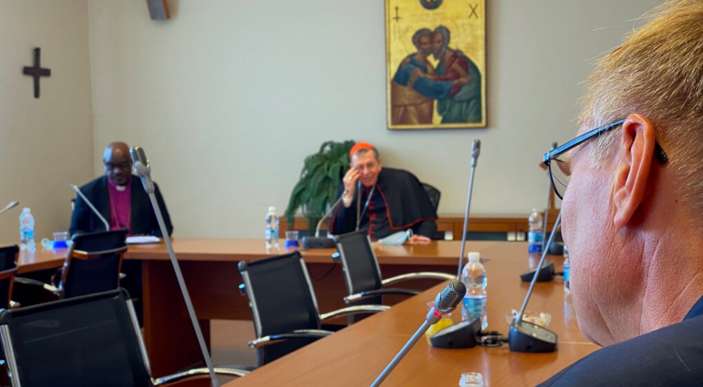 LWF World service og Caritas 3 Henrik Stubkjær i møde med Caritas