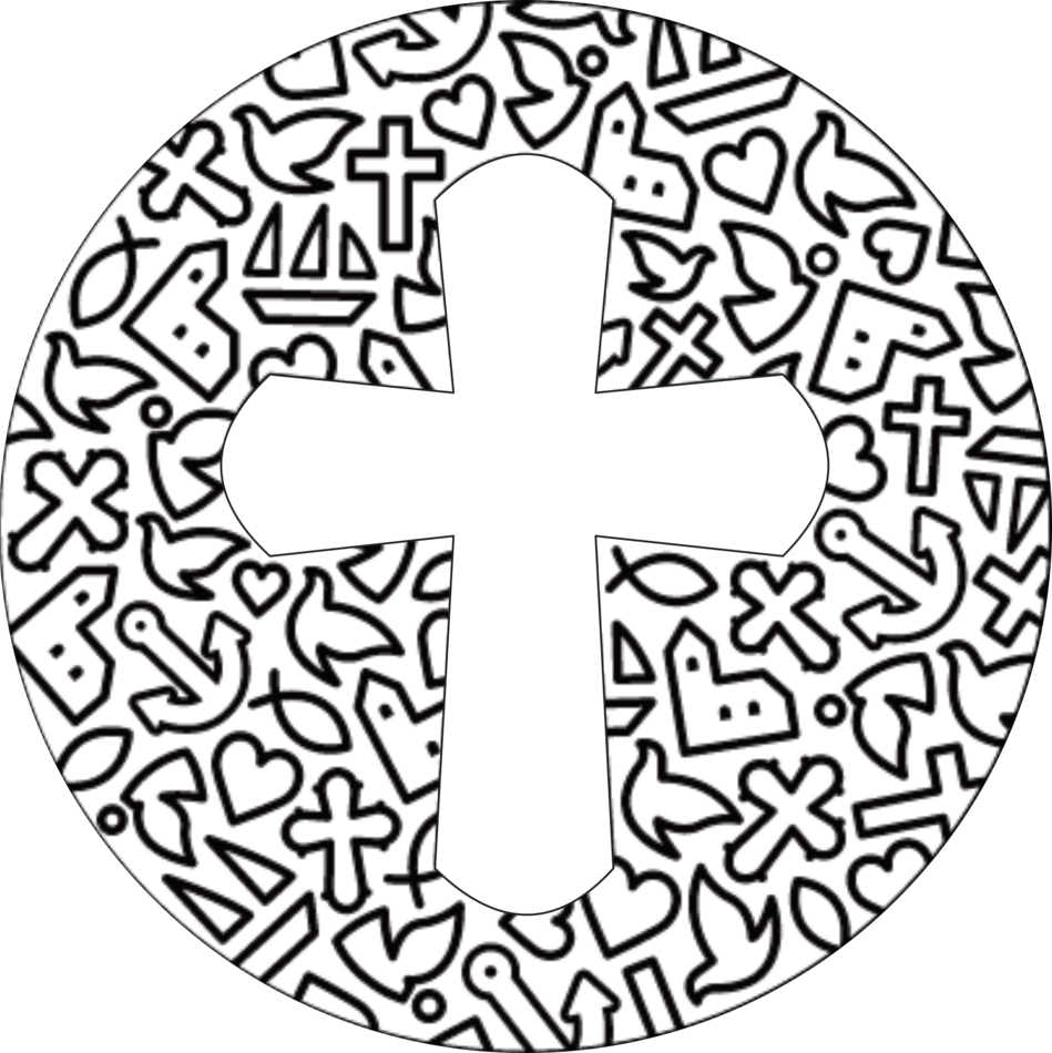 Folkekirkens logo til farvelægning.png