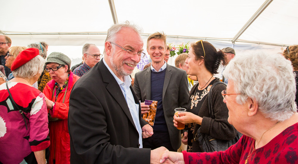 Åbning af folkekirkens telt på Folkemødet 2016