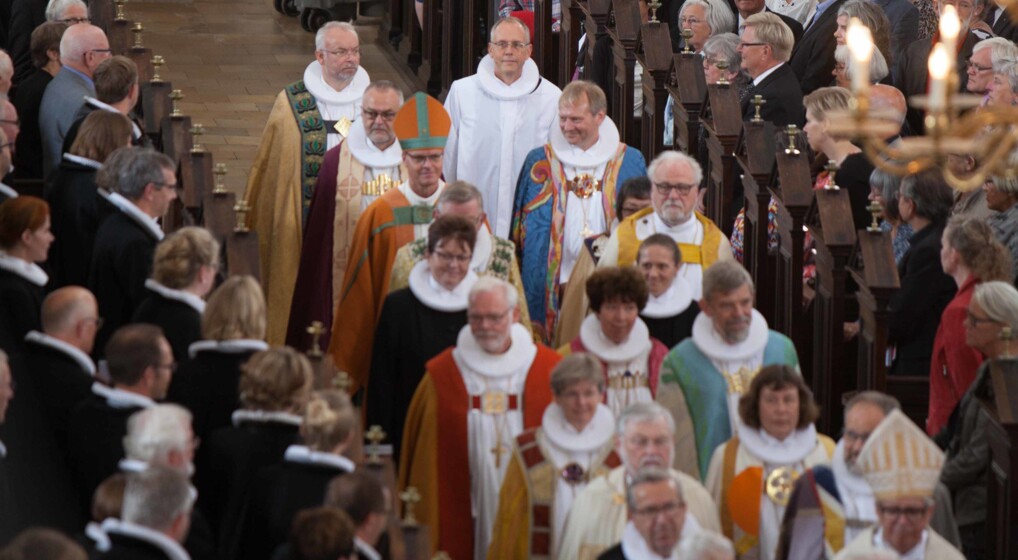 Henrik WighPoulsen bispevies i Aarhus Domkirke