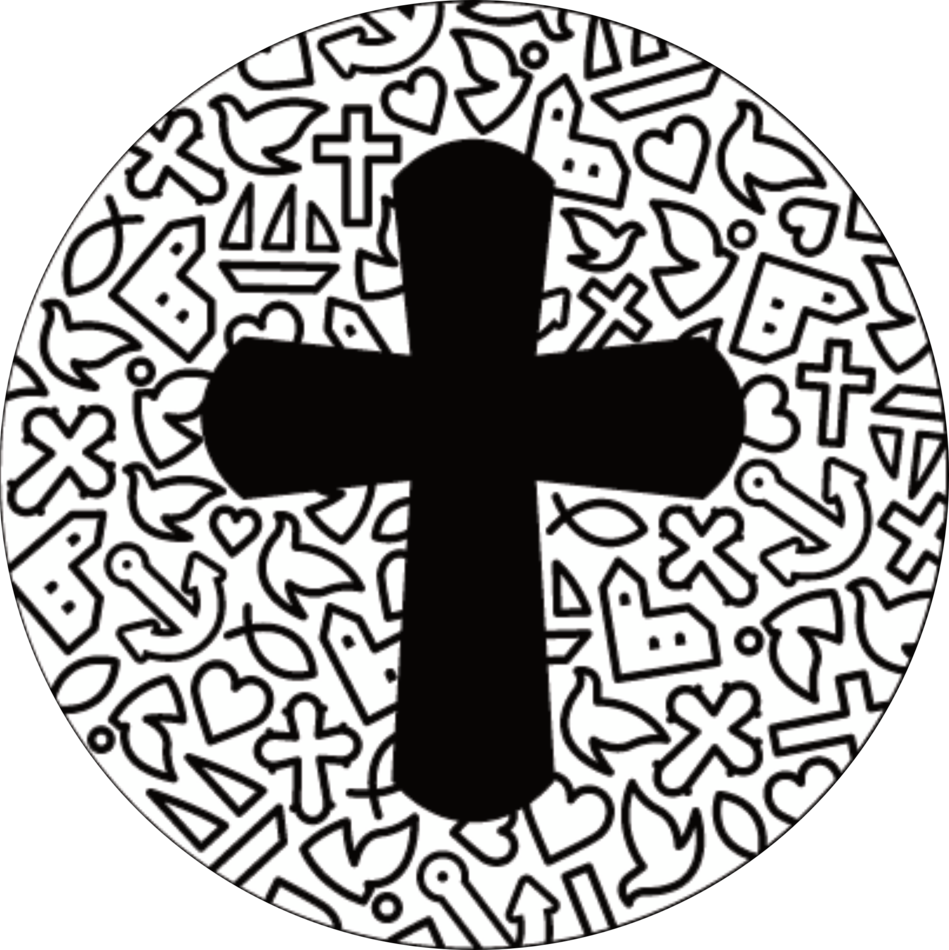 Folkekirkens logo til farvelægning.png