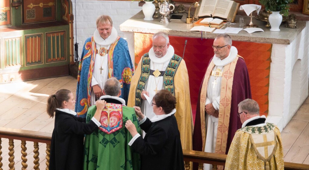 Henrik Wigh Poulsen bispevies i Aarhus Domkirke